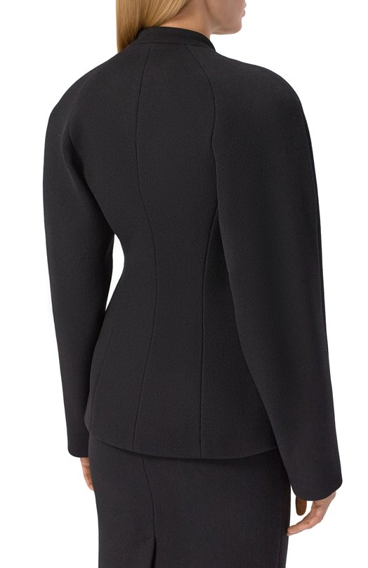 Шерстяной жакет Akhmadullina 1226.2JT805/W713 Чёрный  1226.2JT805/W713 Фото 4