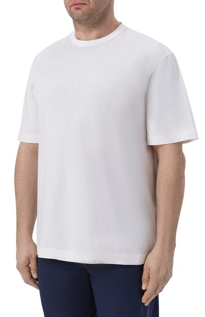 Хлопковая футболка CORTIGIANI, арт. 4AJ601, фото 3