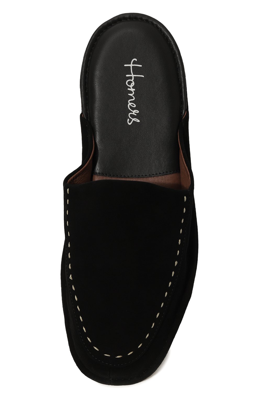 Замшевые домашние туфли HOMERS AT HOME, арт. 14874/SUEDE, фото 6