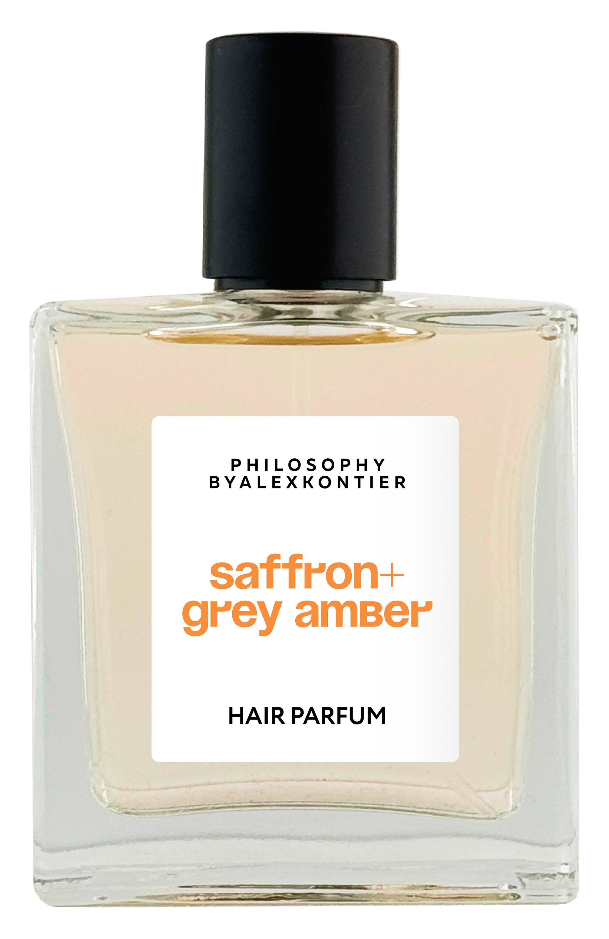 Парфюмированный спрей для волос saffron + grey amber (50ml) PHILOSOPHY BY ALEX KONTIER бесцветного цвета по цене 6500 руб., арт. 4610030822389, фото 1 Парфюмированный спрей для волос saffron + grey amber (50ml) PHILOSOPHY BY ALEX KONTIER, арт. 4610030822389, фото 1