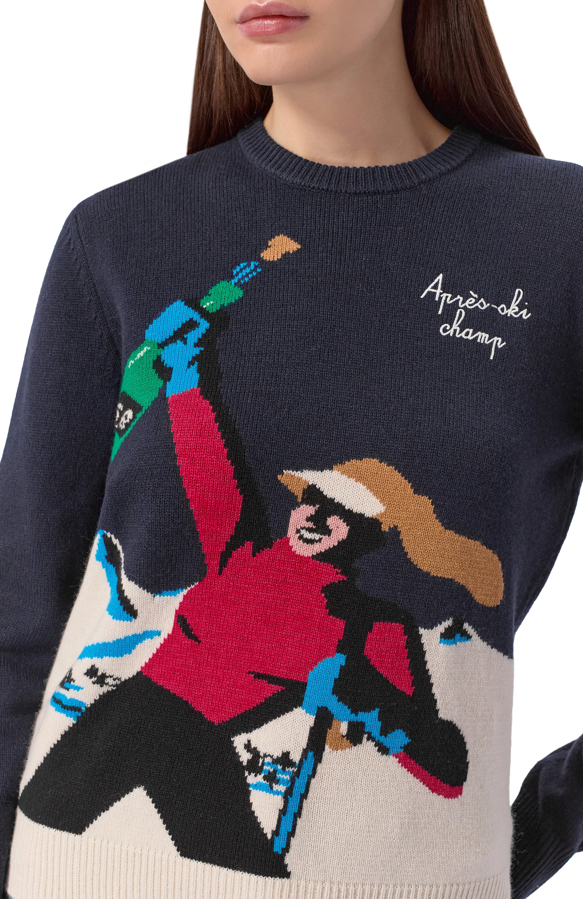 Пуловер из шерсти и вискозы MC2 SAINT BARTH, арт. QUE0018-03906I/NEW QUEEN C, фото 5