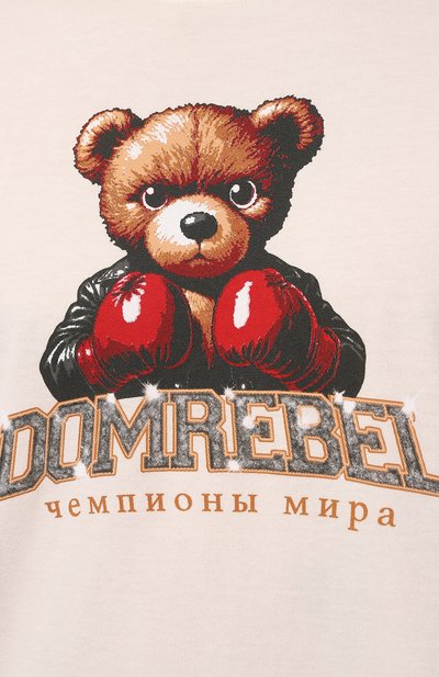 Хлопковая футболка DOMREBEL, арт. M PUNCHLINE/T-SHIRT, фото 5