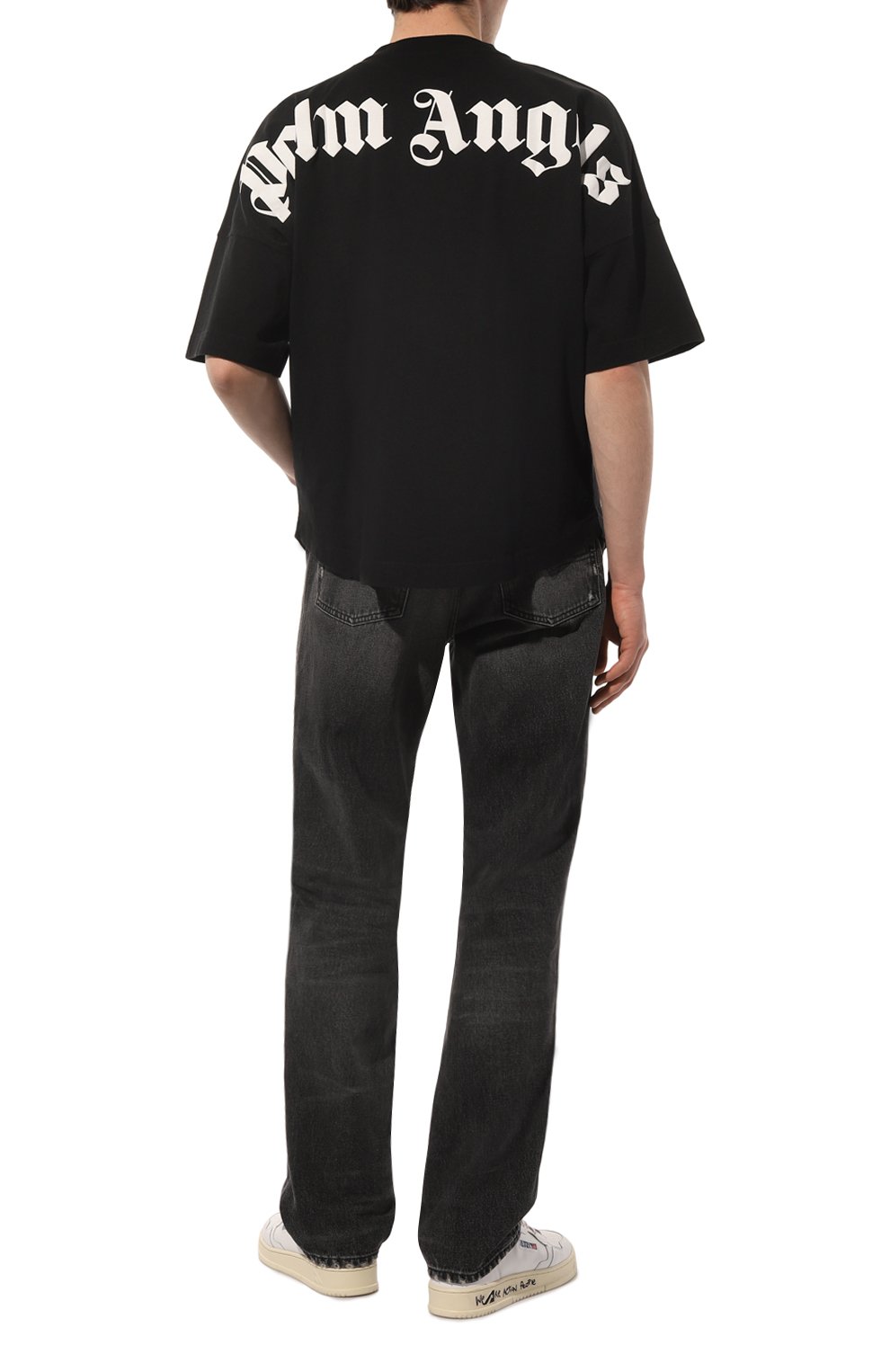 Хлопковая футболка PALM ANGELS, арт. PMAA002C99JER0011001, фото 2