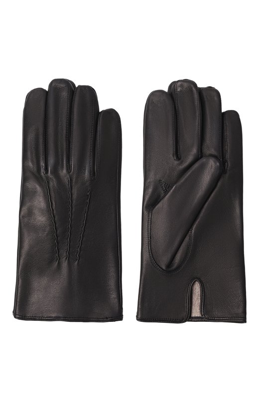 Кожаные перчатки MVST SG12/325BM 4010/NAPPA CASH LINED Чёрный  SG12/325BM 4010/NAPPA CASH LINED Фото 2