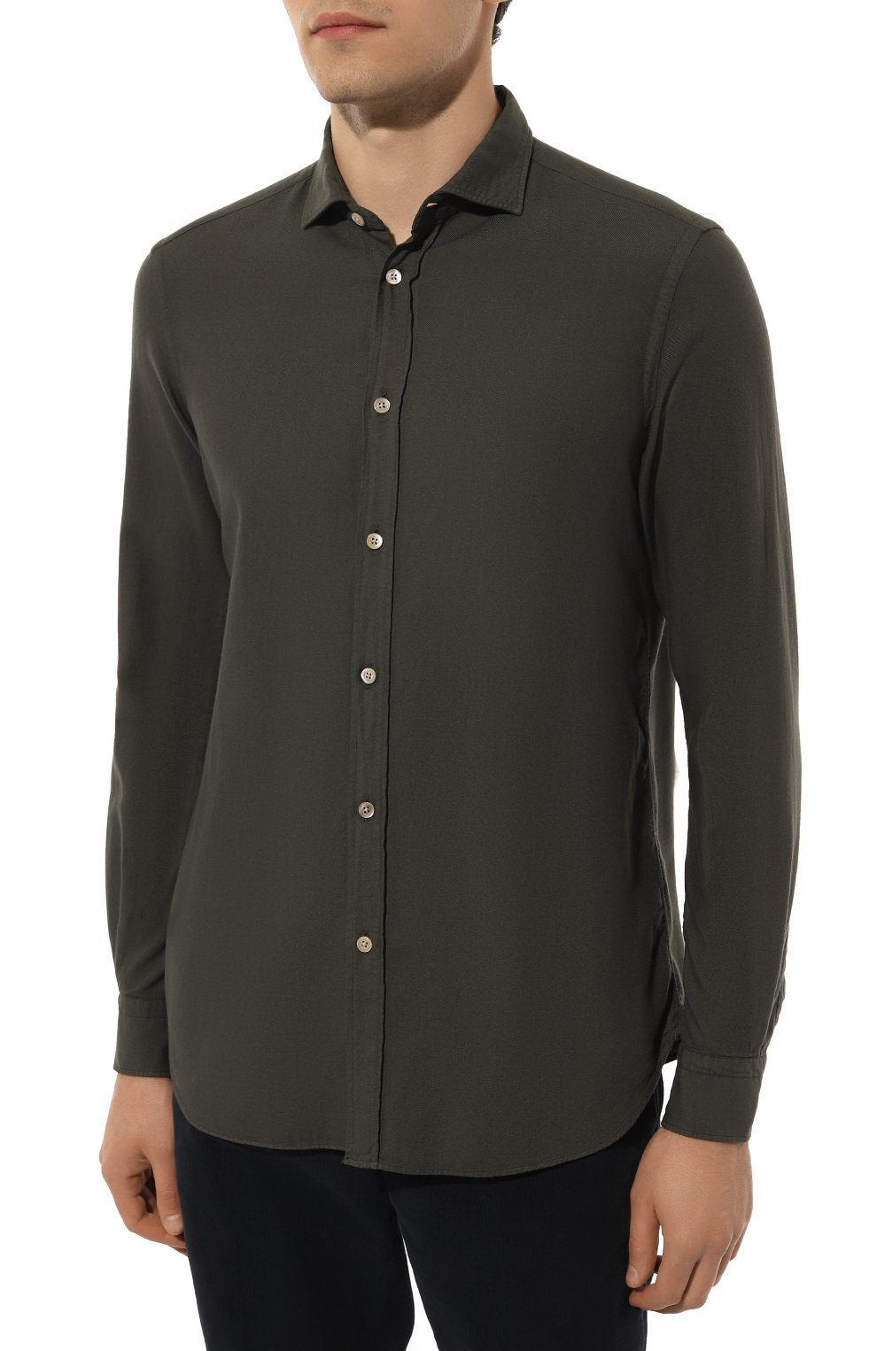 Рубашка из вискозы и хлопка BOGLIOLI, а�рт. 610T/FA0851, фото 3