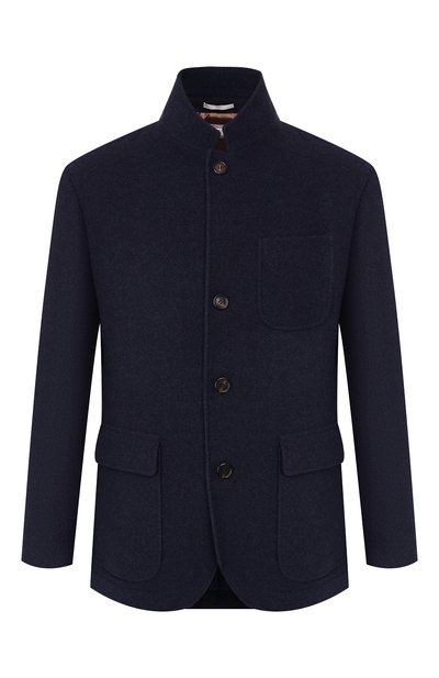 Кашемировая куртка BRUNELLO CUCINELLI синего цвета по цене 559500 руб., арт. MT4976270, фото 1 Кашемировая куртка BRUNELLO CUCINELLI, арт. MT4976270, фото 1