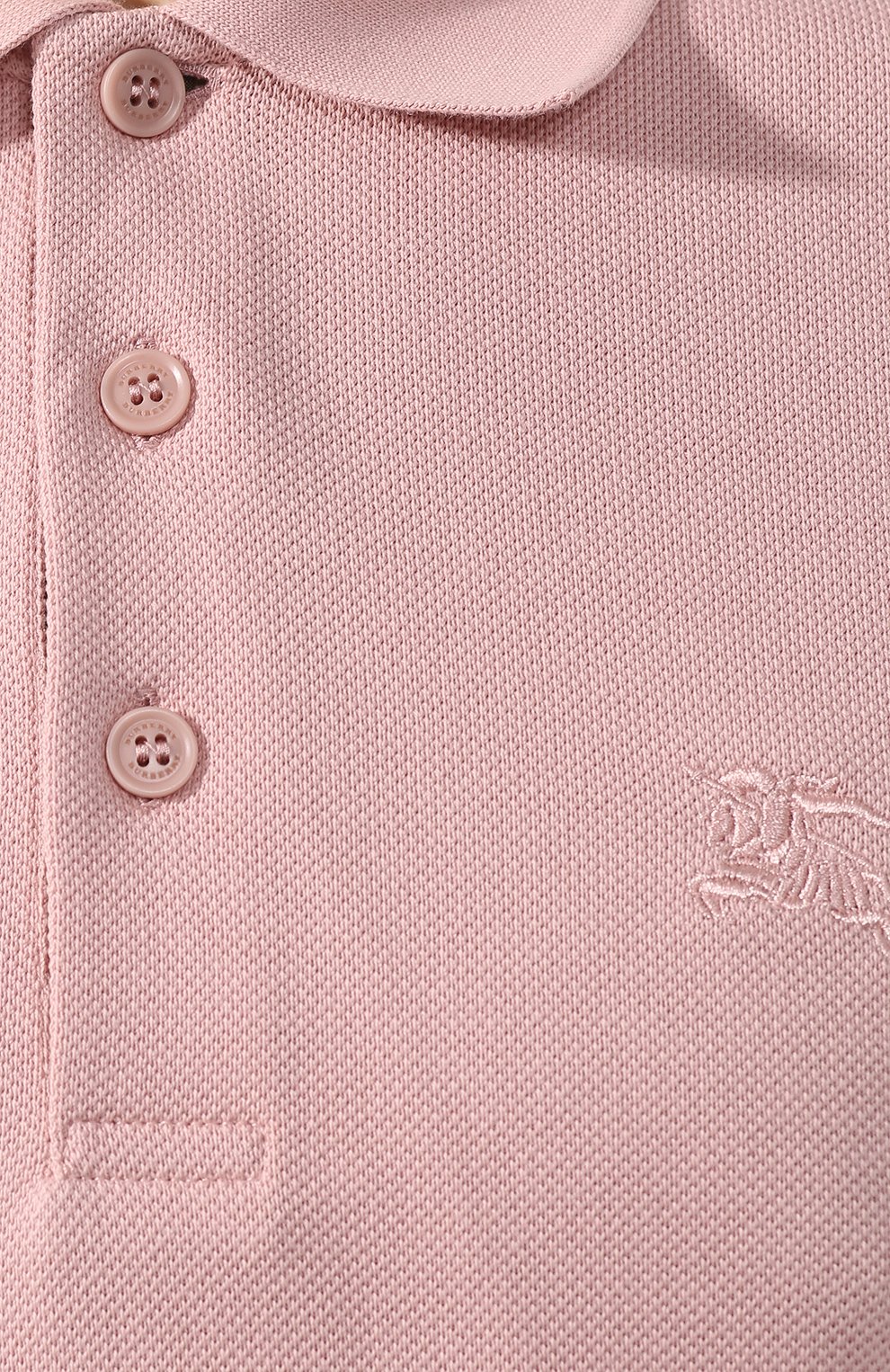 Хлопковое поло BURBERRY, арт. 8005283, фото 5