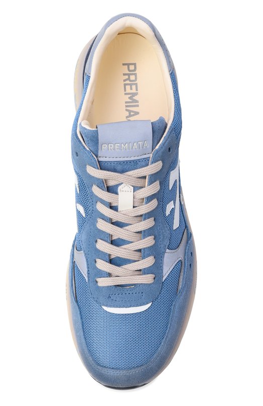 Комбинированные кроссовки Mick Premiata MICK0.1/VAR 8120 Голубой  MICK0.1/VAR 8120 Фото 5