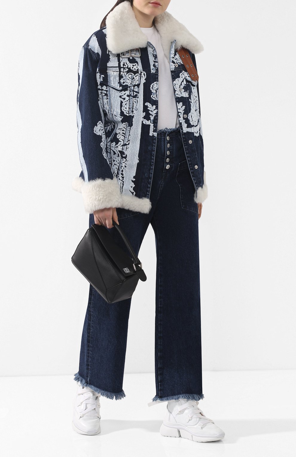 Джинсовая куртка с меховой подкладкой 7 FOR ALL MANKIND, арт. JSVNR990MT, фото 2