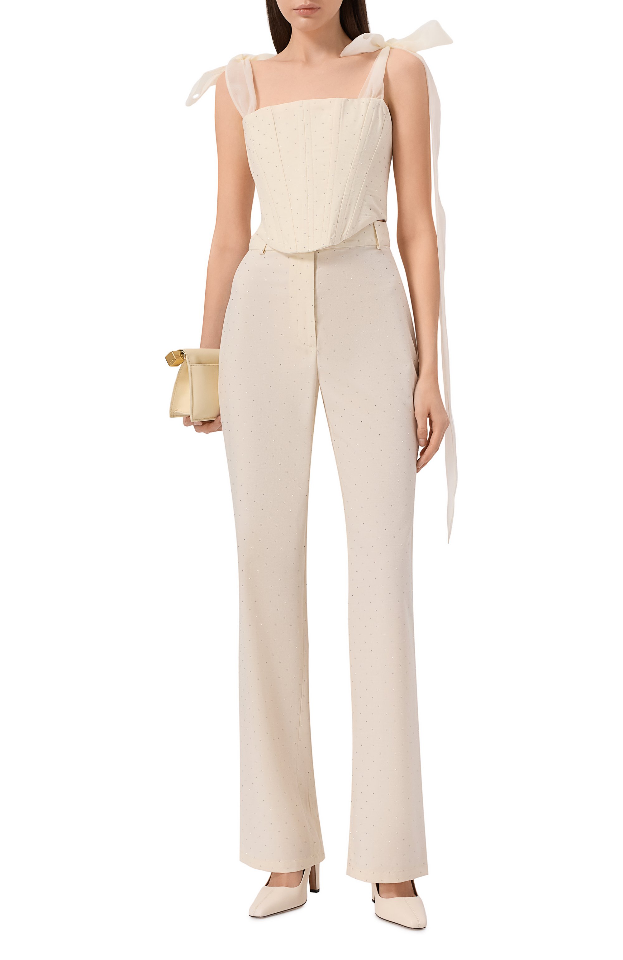 Брюки с отделкой стразами ALINE, арт. AL123601, фото 2