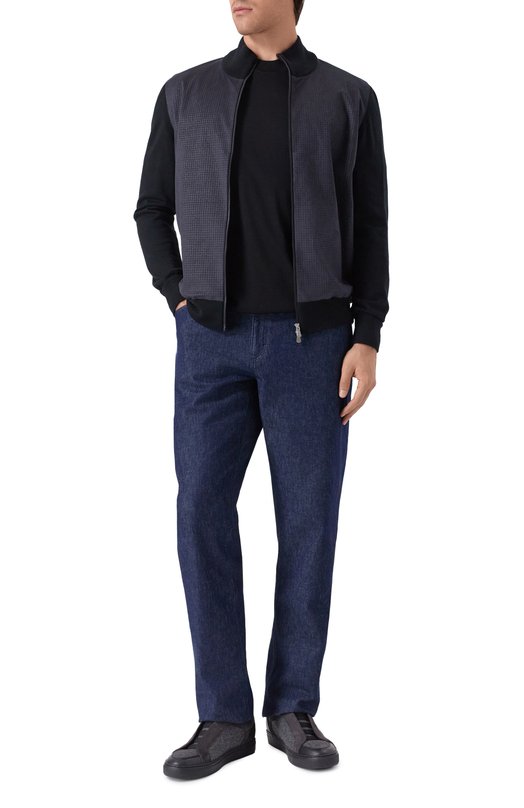 Комбинированные кеды Doucal's DU3218ERICPF661N Серый  DU3218ERICPF661N Фото 2