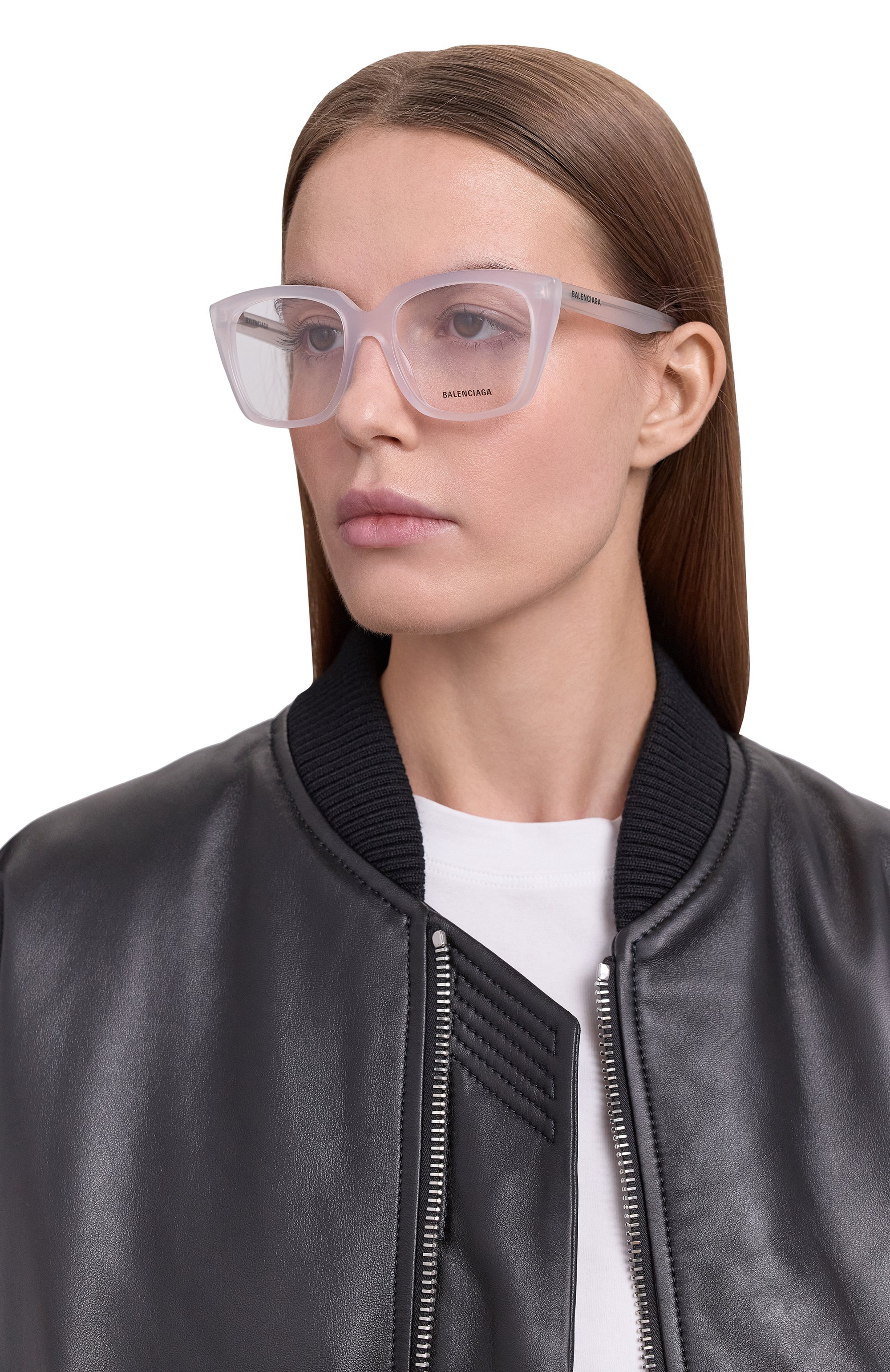 Оправа BALENCIAGA прозрачного цвета по цене 28500 руб., арт. BB0062 010, фото 2 Оправа BALENCIAGA, арт. BB0062 010, фото 2