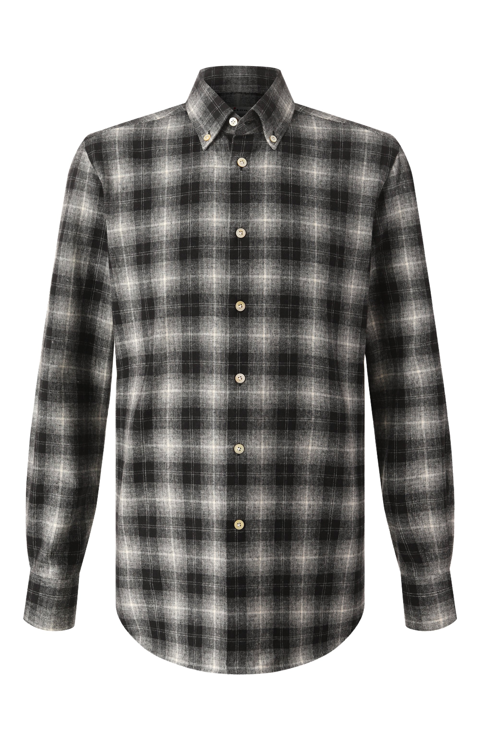 Хлопковая рубашка KITON, арт. UCIH0903403, фото 1