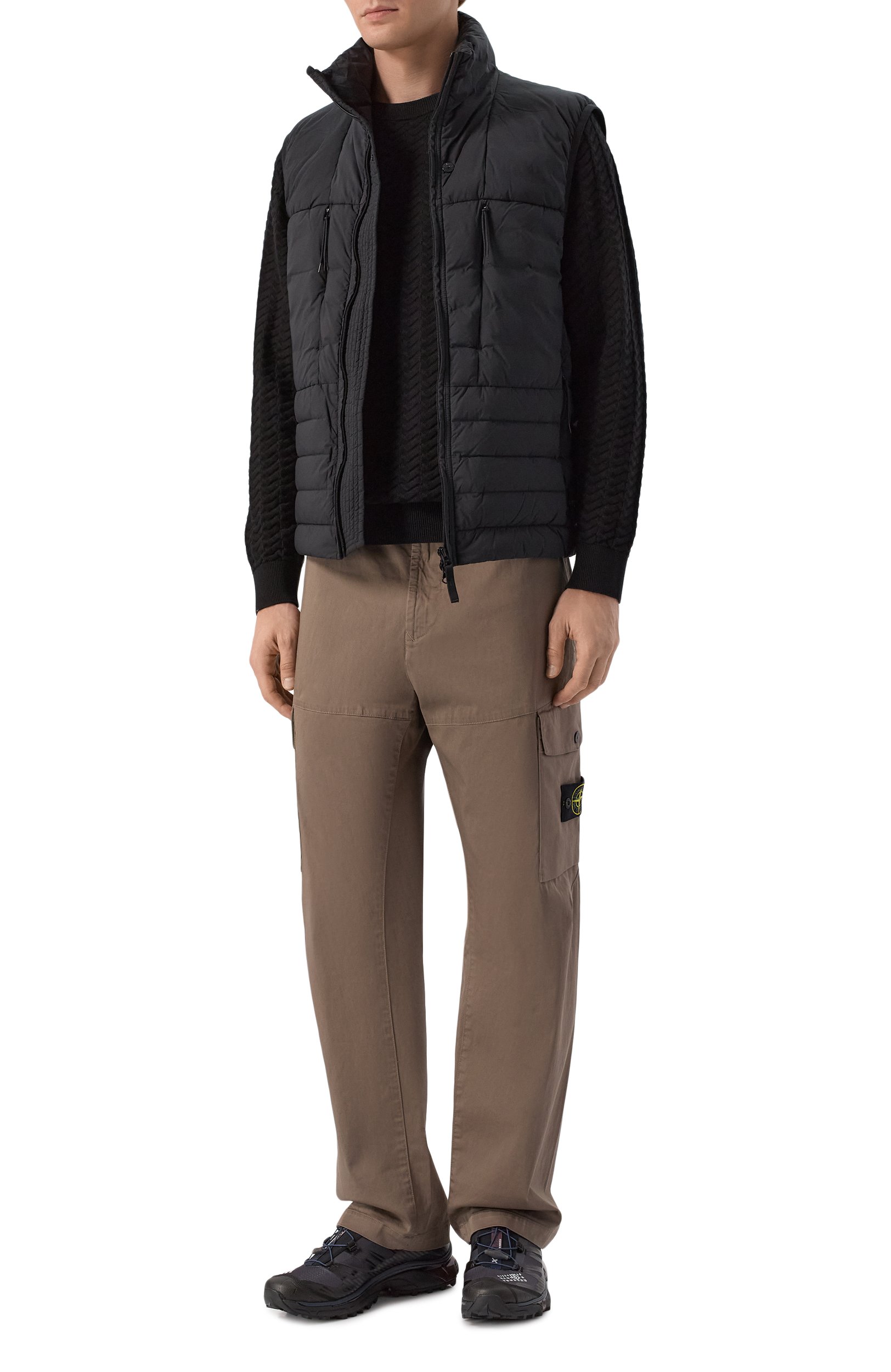 Пуховый жилет STONE ISLAND, арт. L1S15G100007/S0183, фото 2