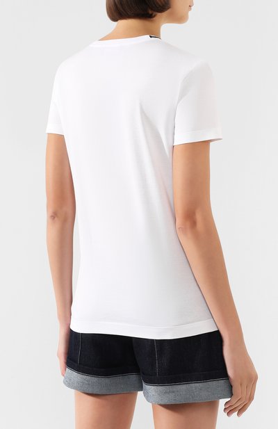 Хлопковая футболка DOLCE & GABBANA, арт. F8L61T/FU7EQ, фото 4