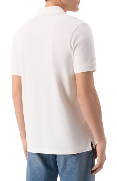 Хлопковое поло BOSS, арт. 50555172, фото 4