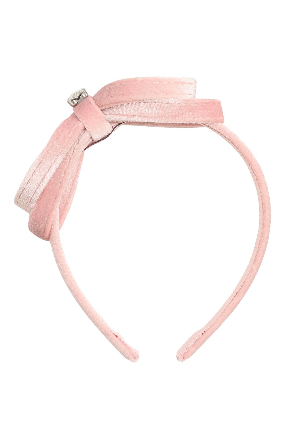 Ободок MONNALISA светло-розового цвета по цене 9690 руб., арт. 17B000, фото 1 Ободок MONNALISA, арт. 17B000, фото 1