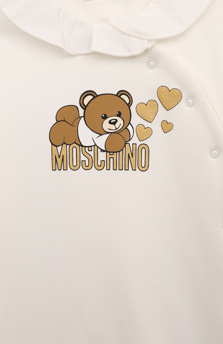 Комплект из комбинезона и шапки MOSCHINO, арт. MDY016/LCA80, фото 1