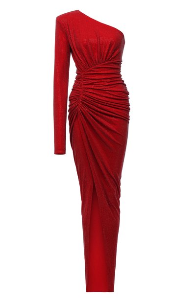 Женское платье из вискозы ALEXANDRE VAUTHIER, арт. 213DR1510B 1029B-202