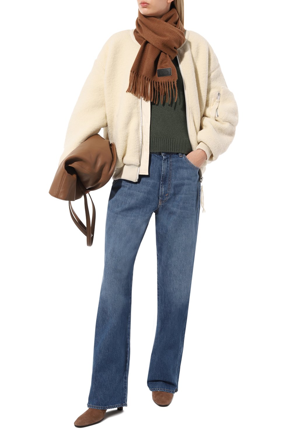 Кашемировый шарф AGNONA, арт. AS04Z7E/H7041E, фото 4