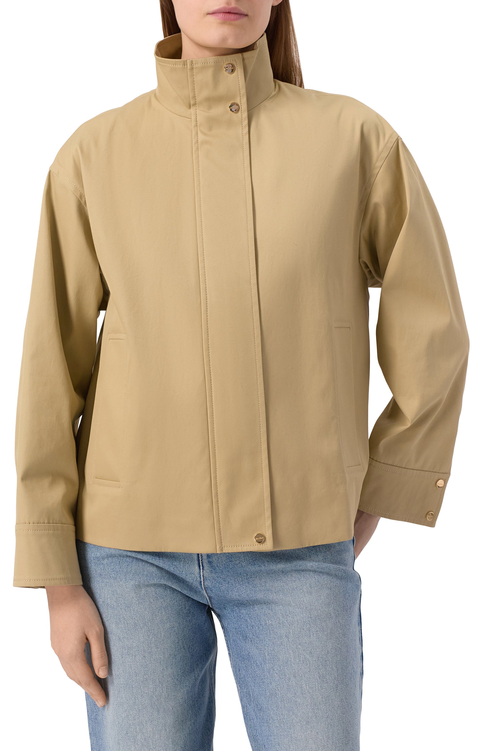 Хлопковая куртка MAX MARA STUDIO, арт. SEMELE, фото 3