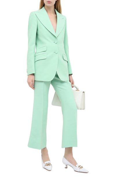 Брюки из шелка и шерсти GUCCI, арт. 632257/ZAD88, фото 2