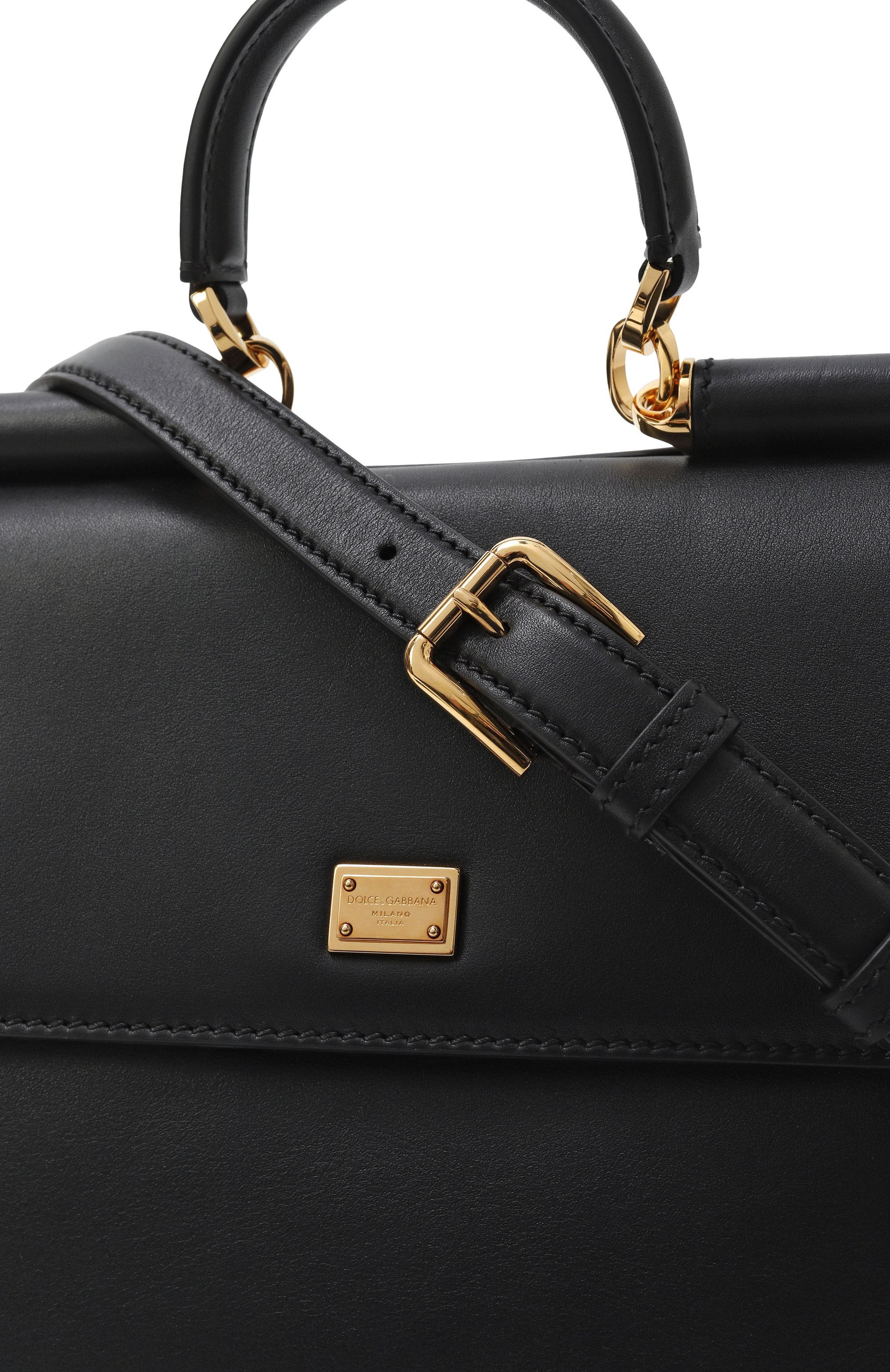 Сумка my sicily DOLCE & GABBANA черного цвета по цене 299500 руб., арт. BB7781/B7321, фото 3 Сумка my sicily DOLCE & GABBANA, арт. BB7781/B7321, фото 3