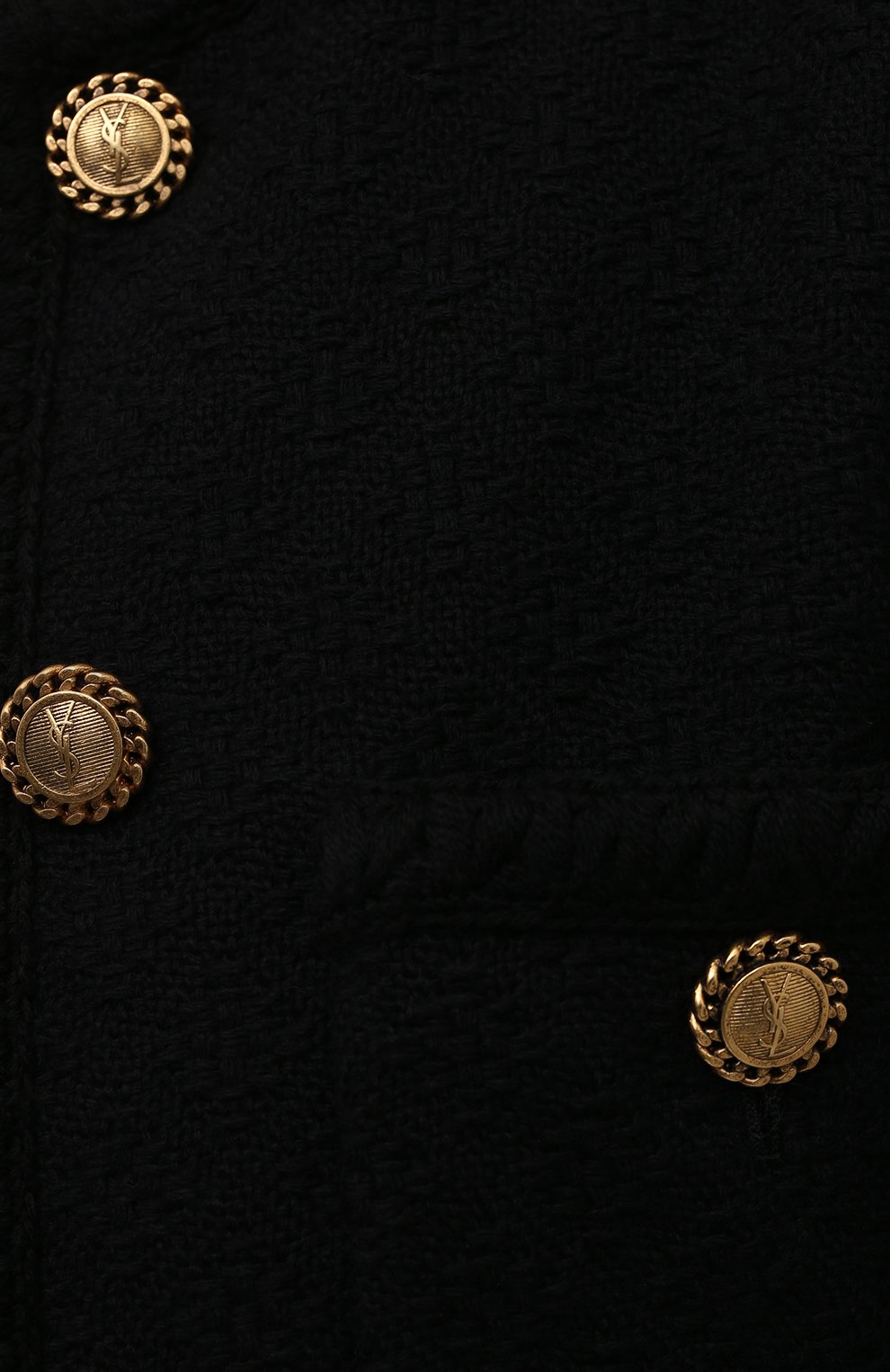 Шерстяной жакет SAINT LAURENT, арт. 668517/Y7D28, фото 5