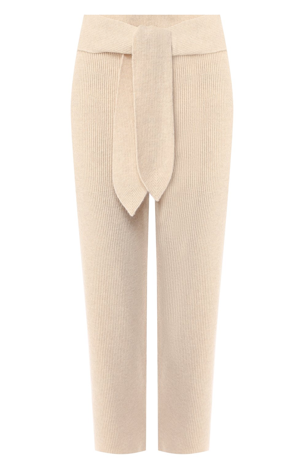 Брюки с поясом NANUSHKA, арт. TIGRE_IV0RY_CASHMERE BLEND RIB CASHMERE BLEND RIB, фото 1
