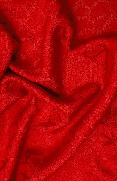 Палантин из шелка и шерсти VALENTINO, арт. 5W2ED007/XJT, фото 3