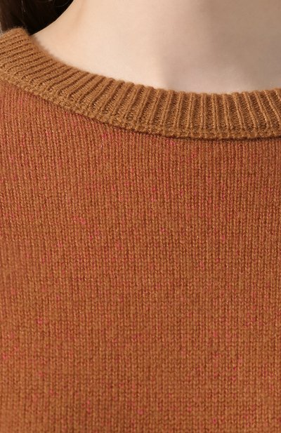 Кашемировый пуловер ACNE STUDIOS коричневого цвета по цене 42850 руб., арт. C60013/W, фото 5 Кашемировый пуловер ACNE STUDIOS, арт. C60013/W, фото 5