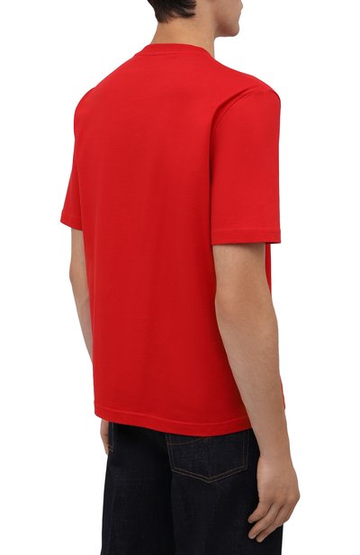 Хлопковая футболка LANVIN, арт. RM-TS0002-J007-A21, фото 4