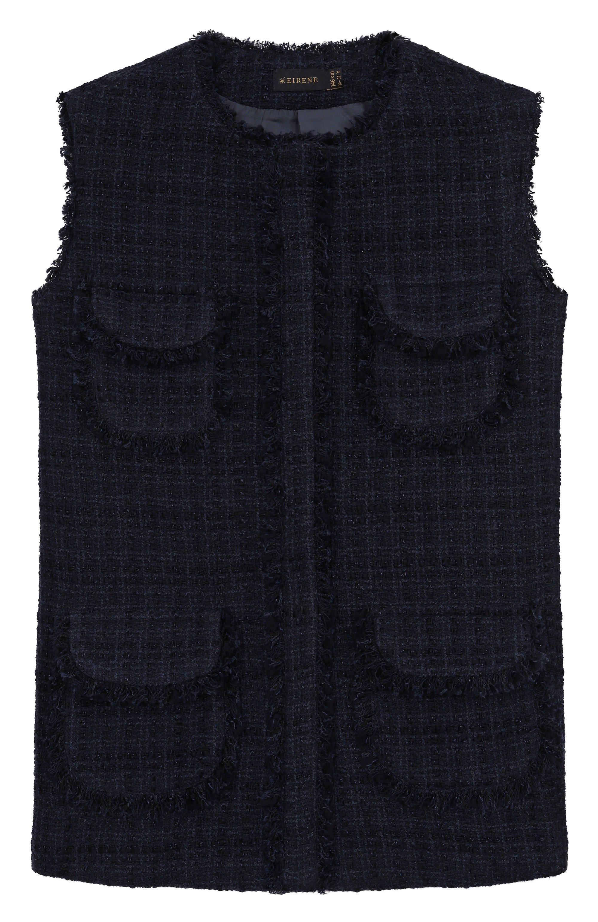 Твидовый жилет EIRENE, арт. PF2526139AB/10A-14A, фото 1
