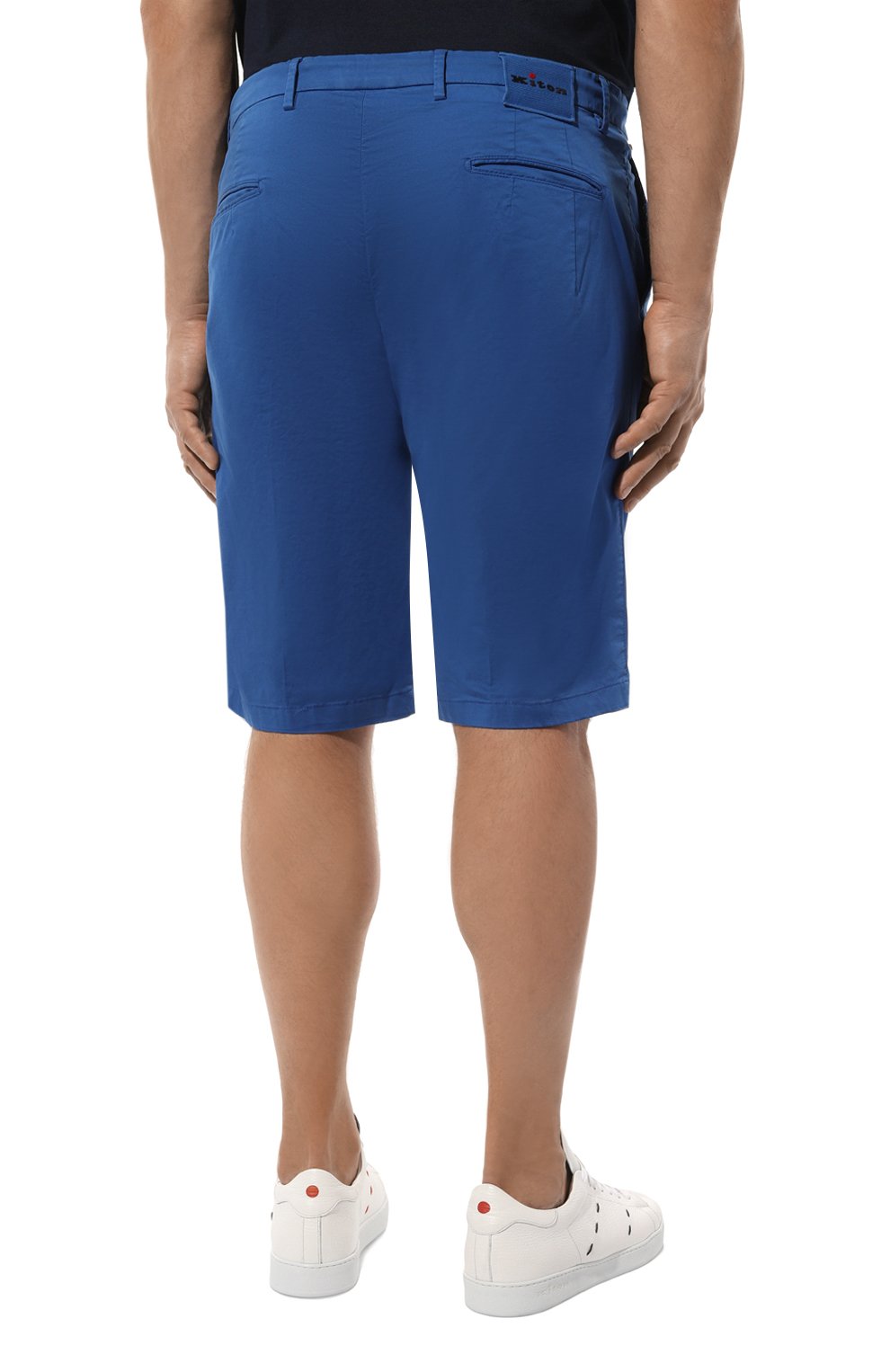 Хлопковые шорты KITON, арт. UFBLACK0600D, фото 4