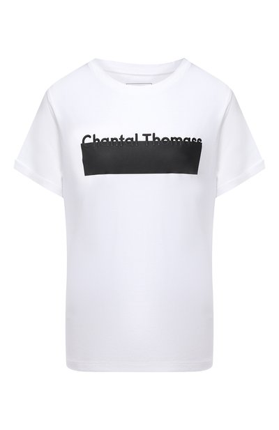 Женская хлопковая футболка CHANTAL THOMASS, арт. TTI420