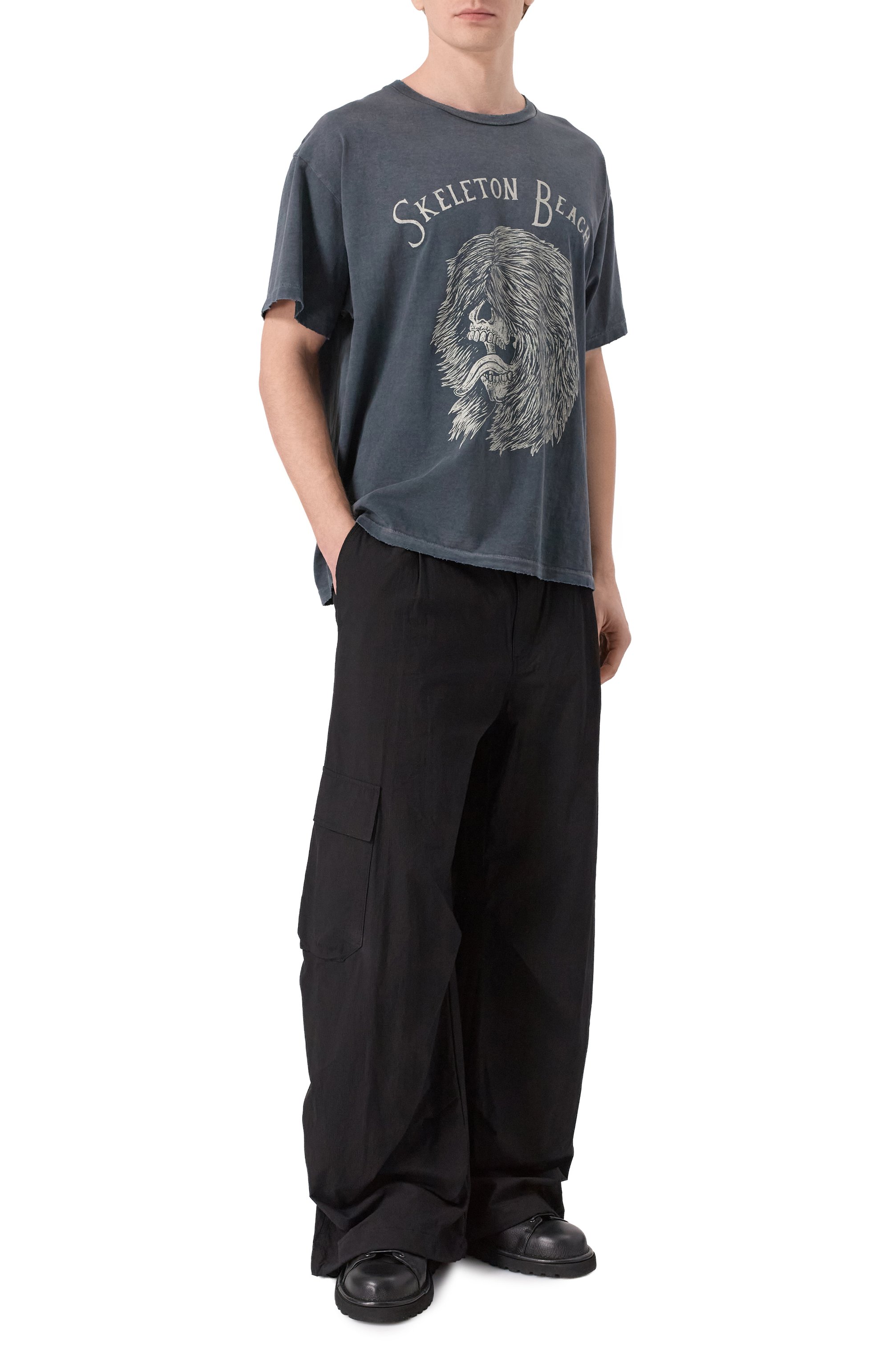 Хлопковая футболка GALLERY DEPT., арт. T0P007/C0TT0N, фото 2