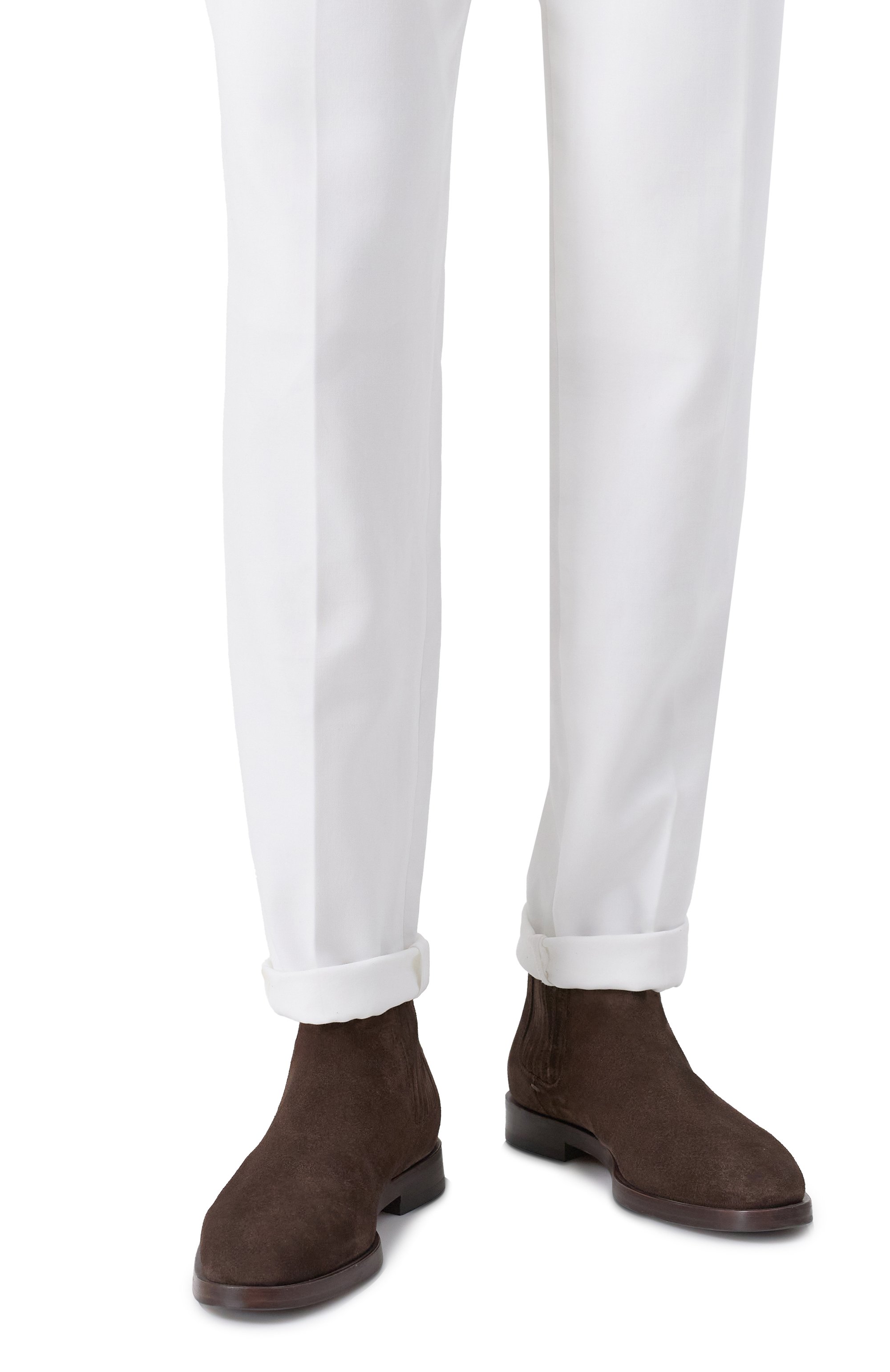 Замшевые челси BRUNELLO CUCINELLI, арт. MZUPEAV715, фото 3