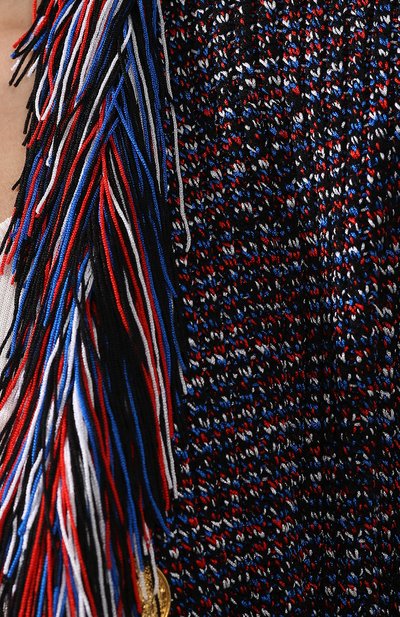Жакет с бахромой BALMAIN разноцветного цвета по цене 274000 руб., арт. RF27560/K323, фото 5 Жакет с бахромой BALMAIN, арт. RF27560/K323, фото 5