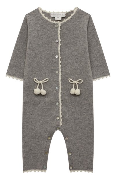 Кашемировый комбинезон OSCAR ET VALENTINE, арт. COM04CHERRYS, фото 1