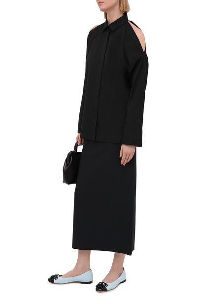 Кожаные балетки CASADEI, арт. 1A209S0101C1290A811, фото 2