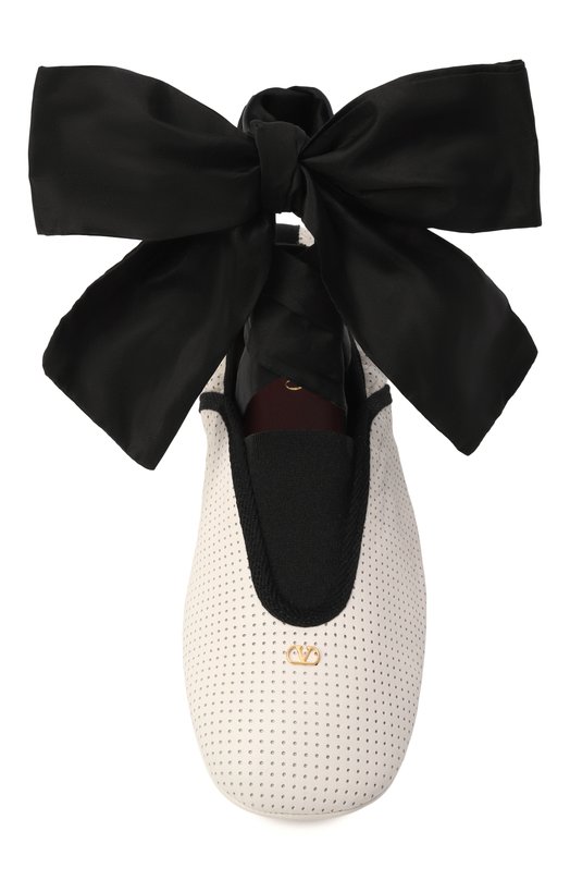 Комбинированные балетки Rythmika Valentino 8W2S0NT6/RTF Кремовый  8W2S0NT6/RTF Фото 6