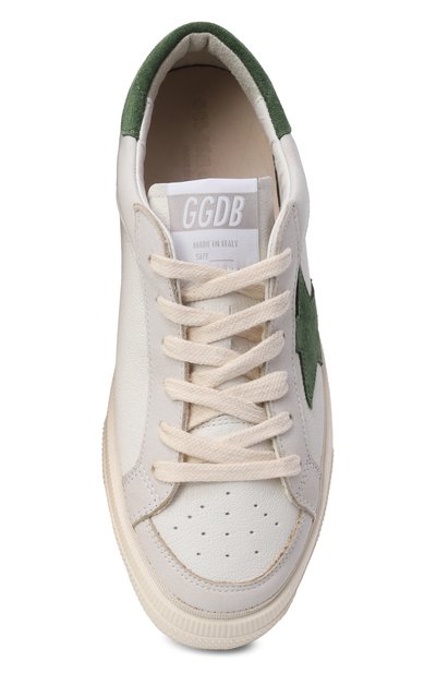 Кожаные кеды may GOLDEN GOOSE DELUXE BRAND, арт. GTF00495.F007441, фото 4