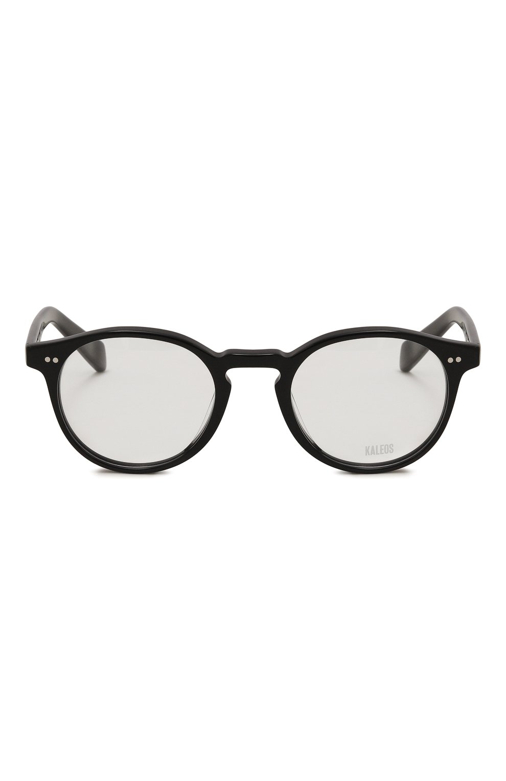 Оправа KALEOS черного цвета по цене 19950 руб., арт. MACBETH BIG C-001, фото 4 Оправа KALEOS, арт. MACBETH BIG C-001, фото 4