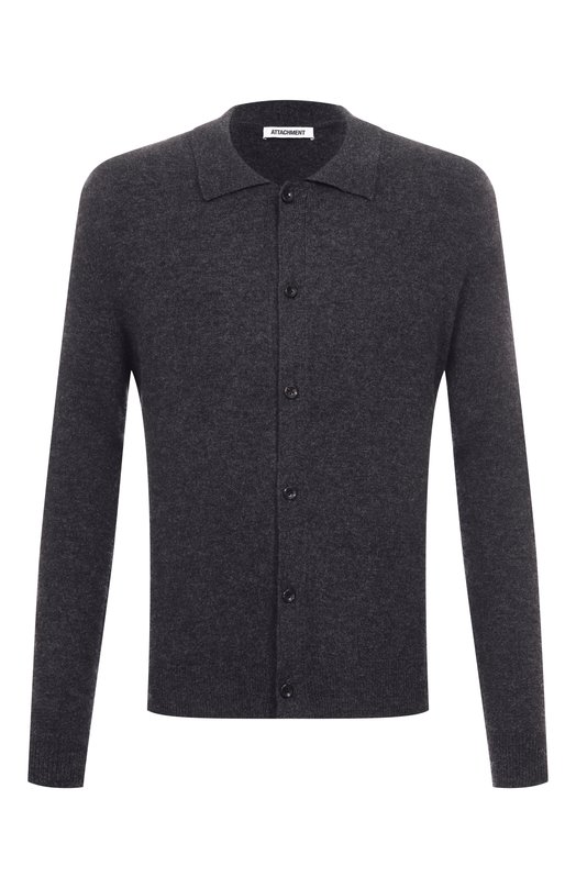 Кашемировый кардиган Attachment AK52-036 Серый AK52-036
