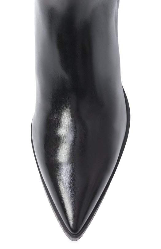 Кожаные сапоги Santoni WSEG71881PC4HVGB Чёрный  WSEG71881PC4HVGB Фото 6