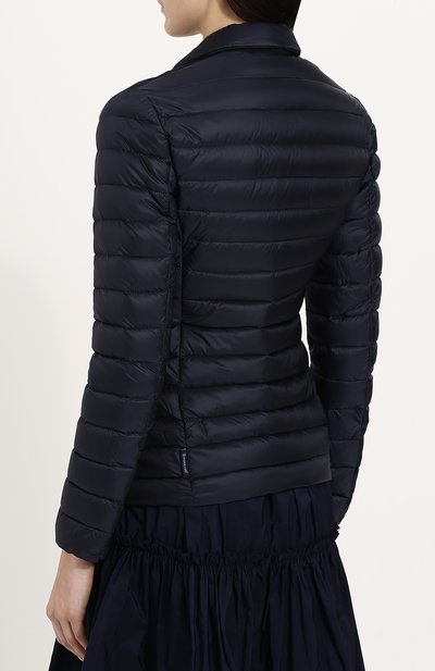 Однотонный стеганый пуховик с воротником-стойкой MONCLER, арт. D1-093-35300-94-53048, фото 4