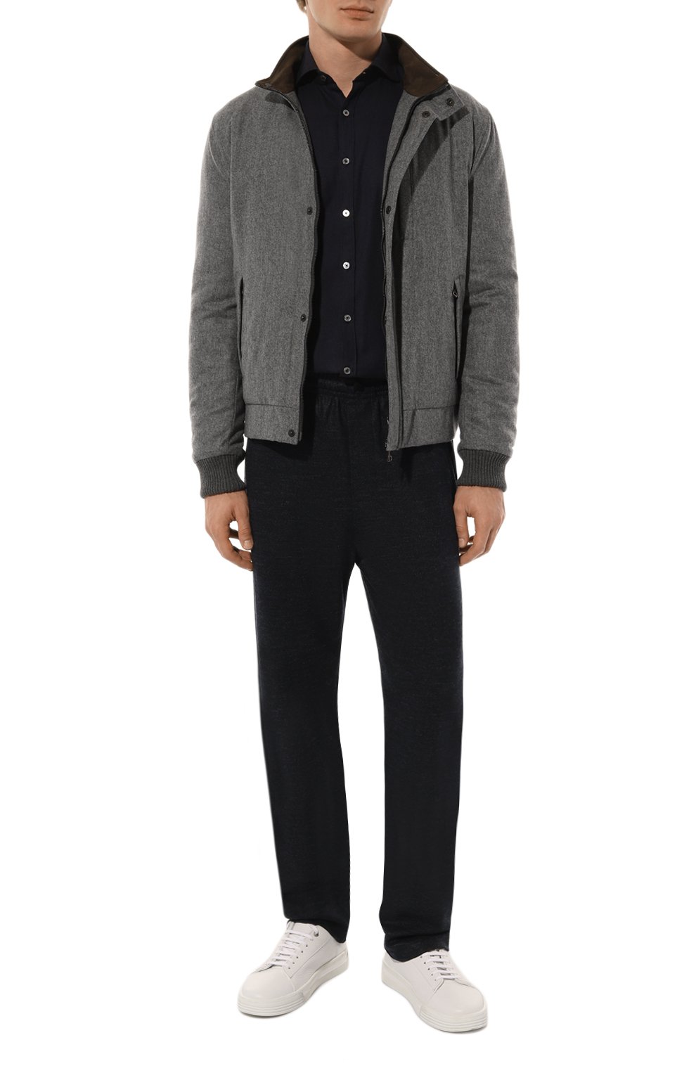 Рубашка из хлопка и лиоцелла CANALI, арт. CSL70B1/GL03355, фото 2