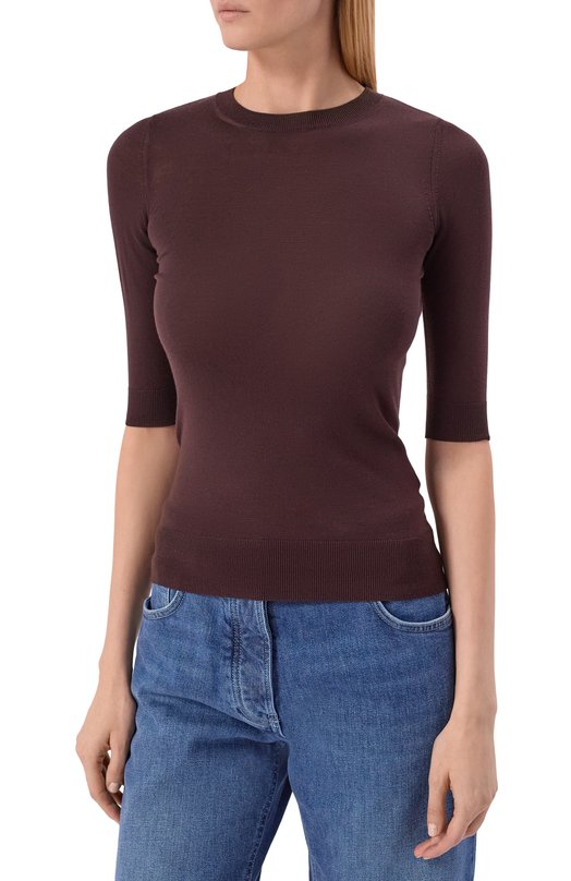 Шерстяной пуловер MVST M0-M25.1MW.K403/34-48 Коричневый  M0-M25.1MW.K403/34-48 Фото 3