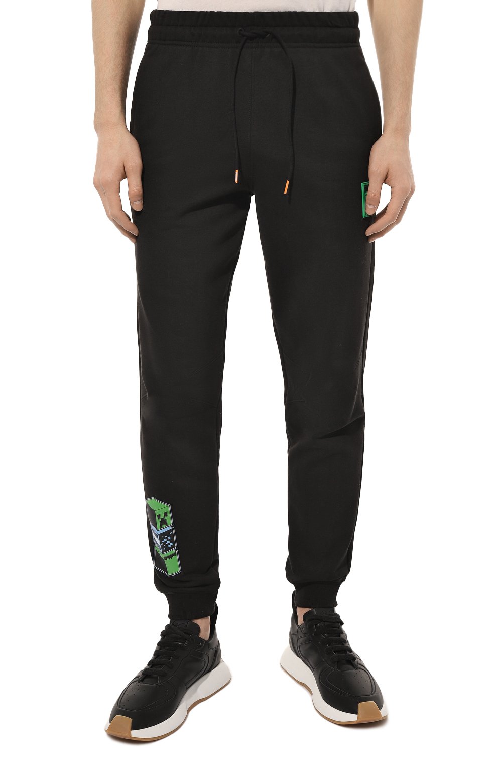 Хлопковые джоггеры puma x minecraft PUMA, арт. 53437701, фото 3