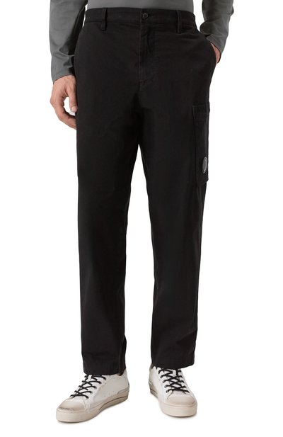 Хлопковые брюки C.P. COMPANY, арт. 19CMPA151A005529G, фото 3